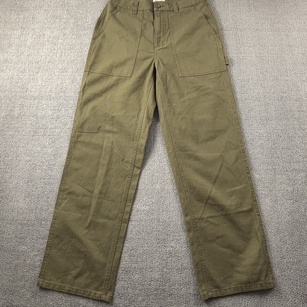 Brixton Pants Adult Size 28W 28L Green Workwear Jeans Trousers Casual Men's